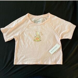 Light pink baby tee